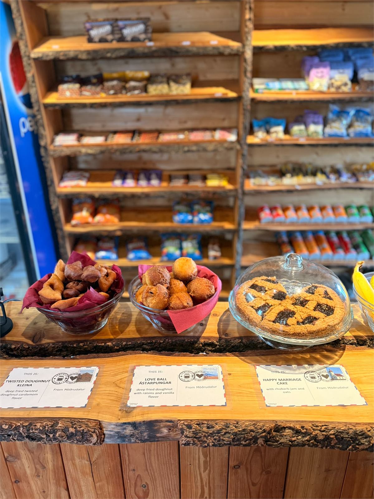 Fresh pastries at Beitarhúsið